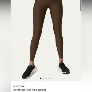 Alo yoga airlift leggings Espresso